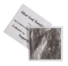Picture of SUGARFLAIR EDIBLE SILVER LEAF TRANSFER
